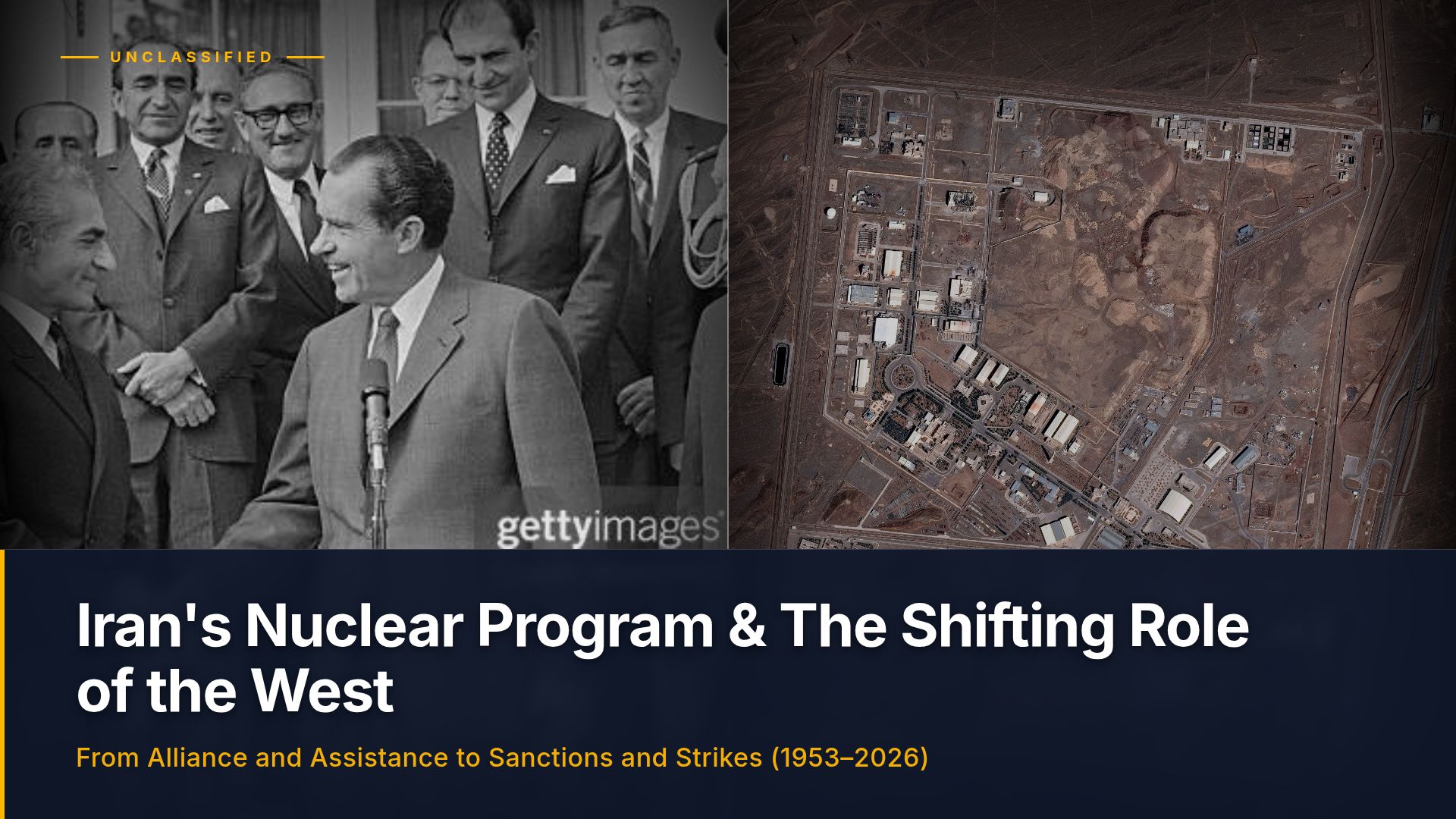 Iran's Nuclear Program: History and Western Relations