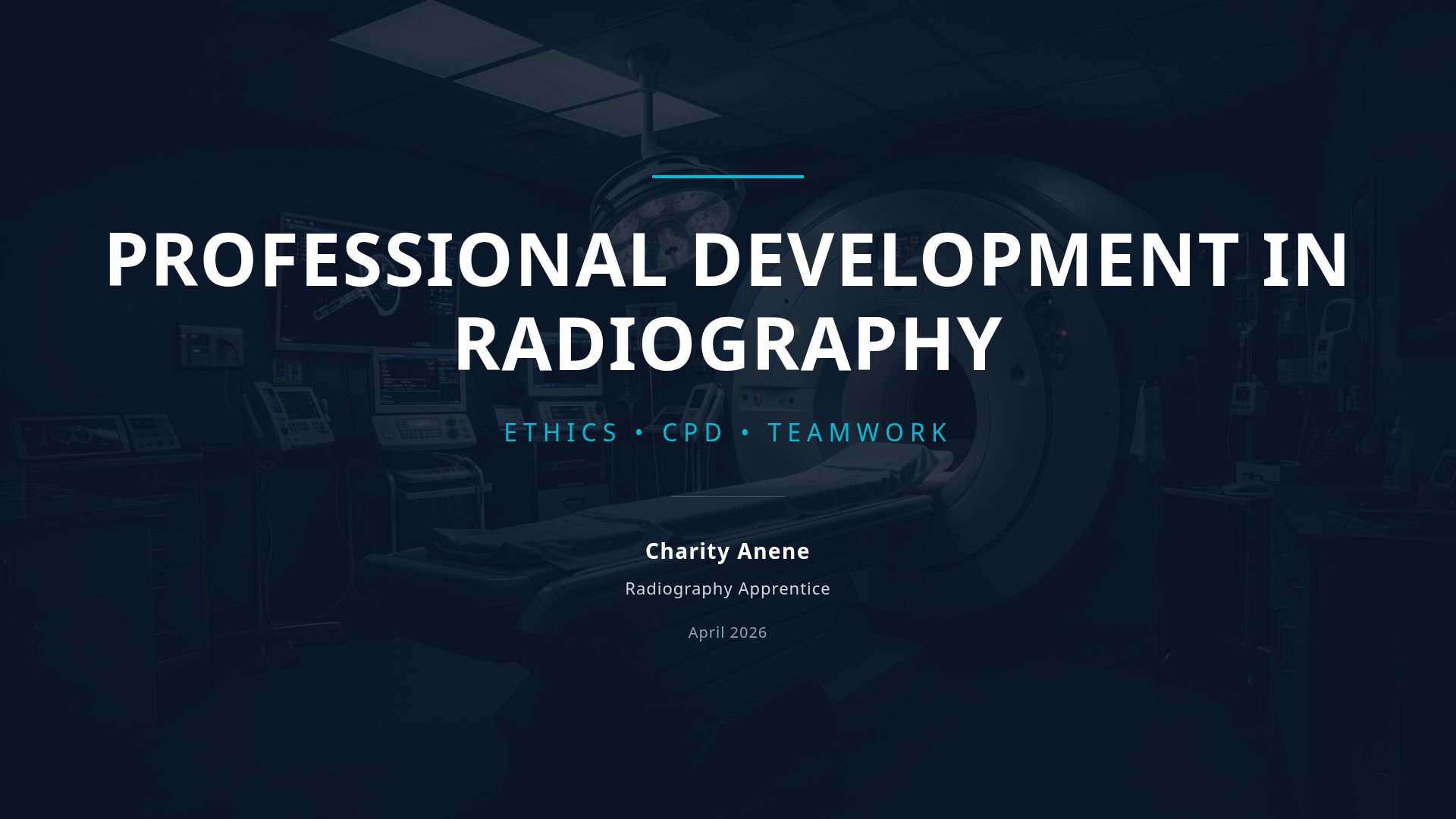 Professional Development and Ethics in Radiography