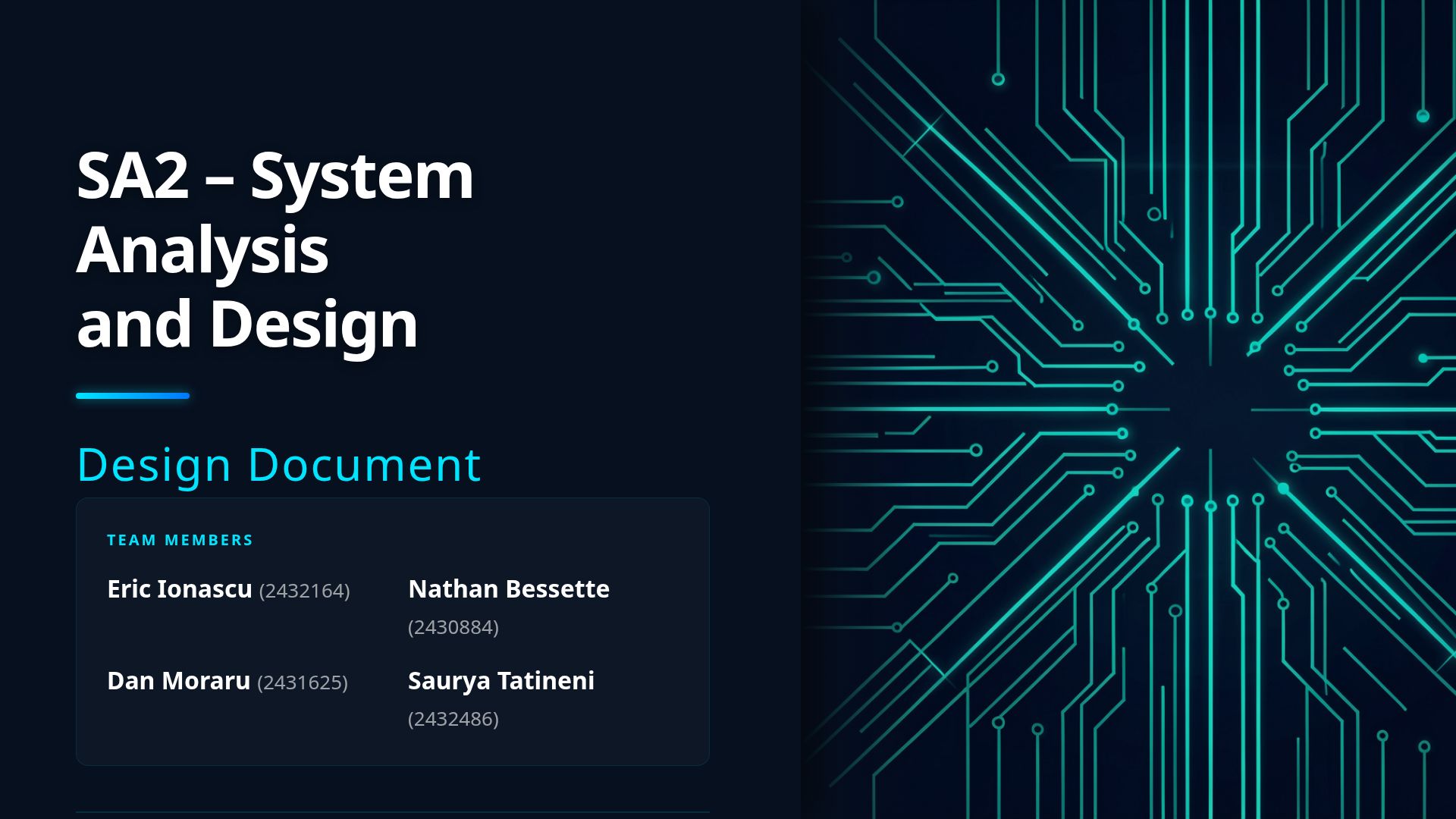 System Analysis and Design for Remote Glucose Monitoring