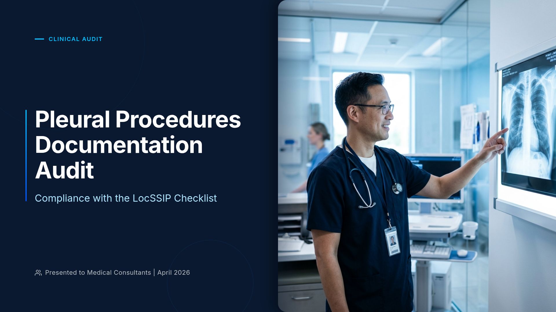 Pleural Procedure LocSSIP Checklist Documentation Audit