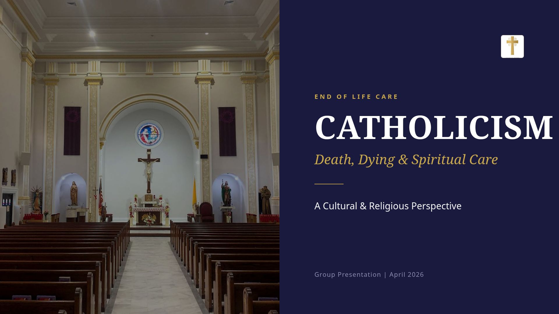 Catholic End-of-Life Care Guide for Healthcare Workers