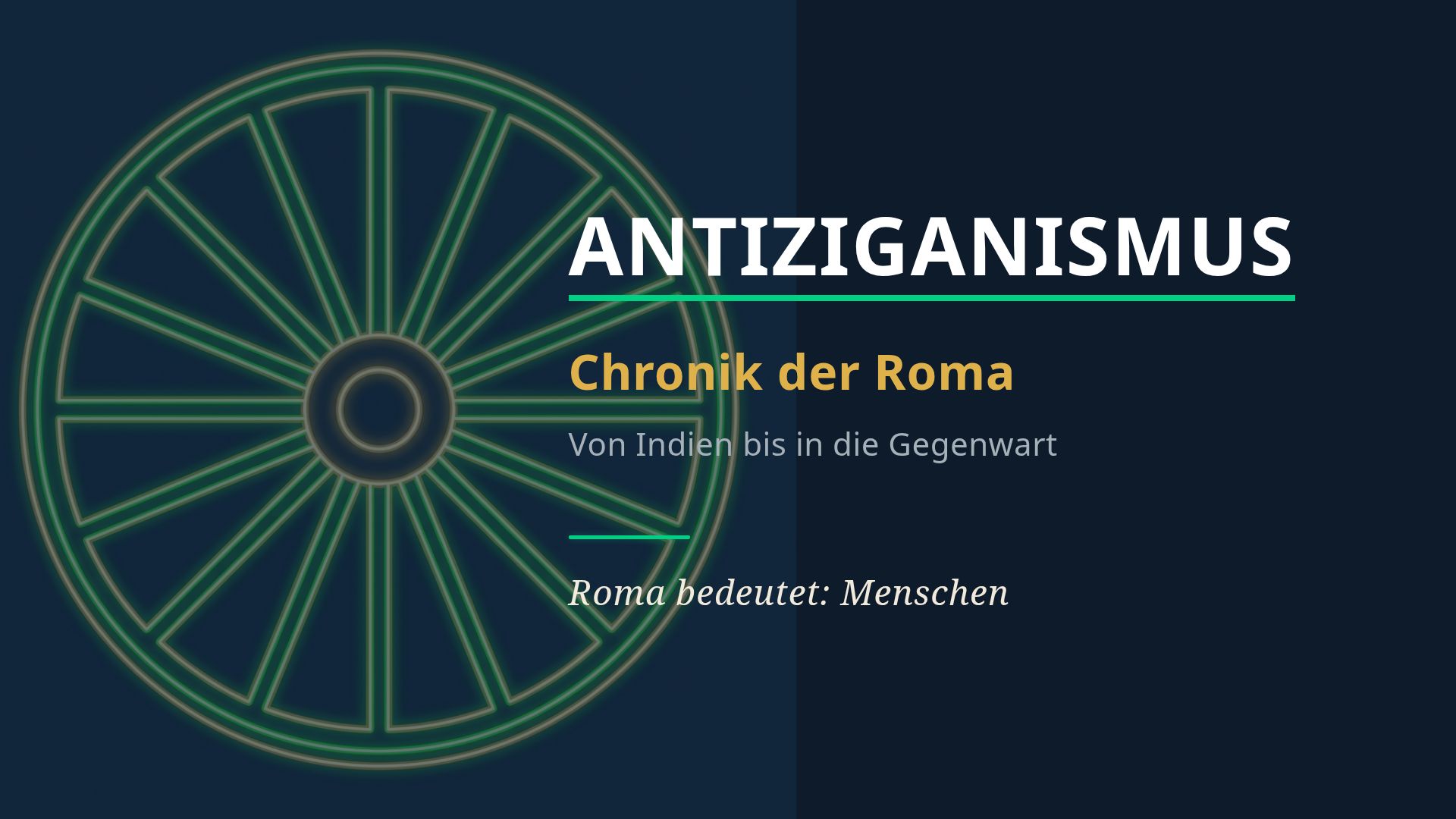 Antiziganismus: Chronik der Roma von Indien bis Heute