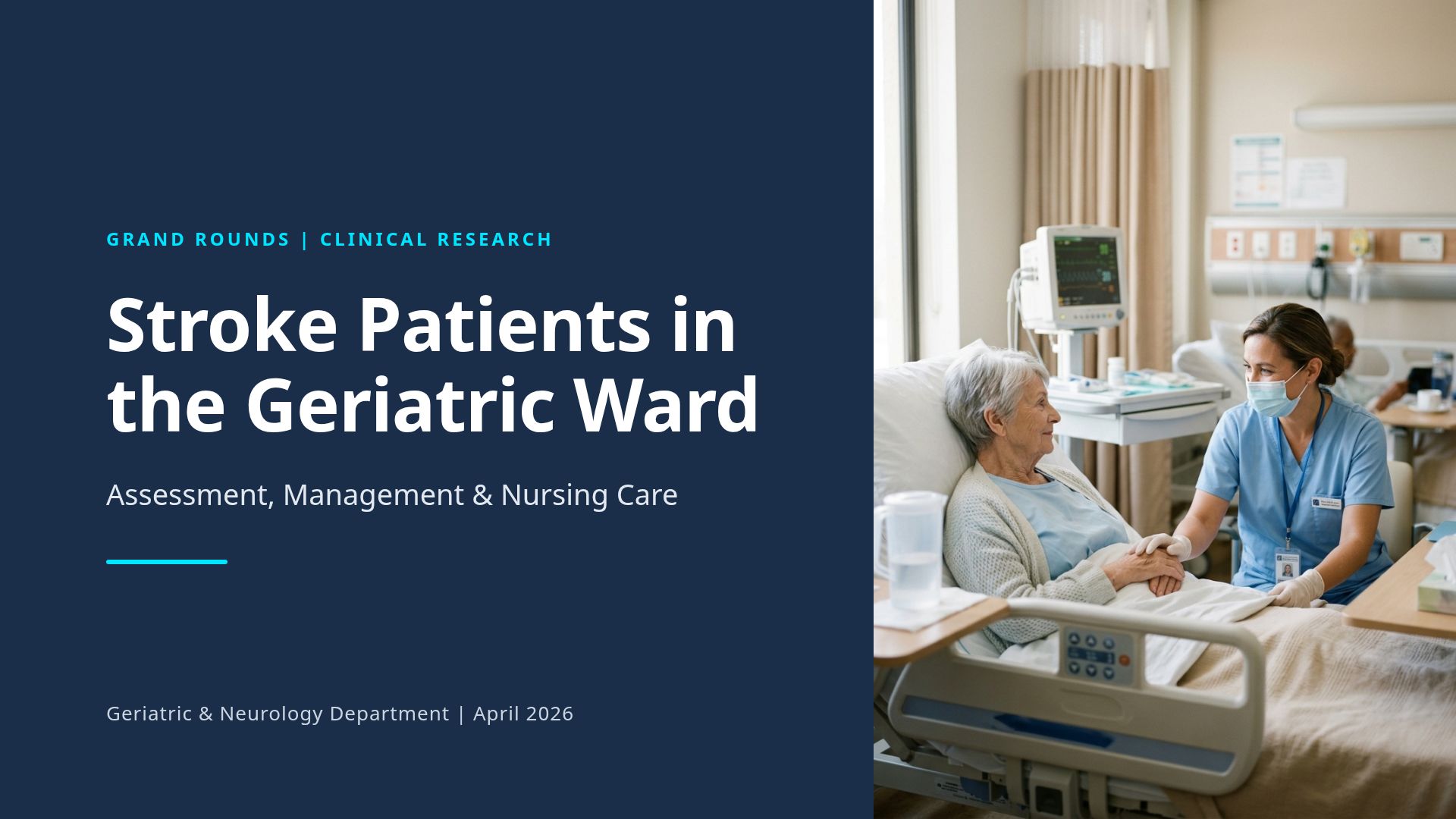 Geriatric Stroke Management and Nursing Care Guide