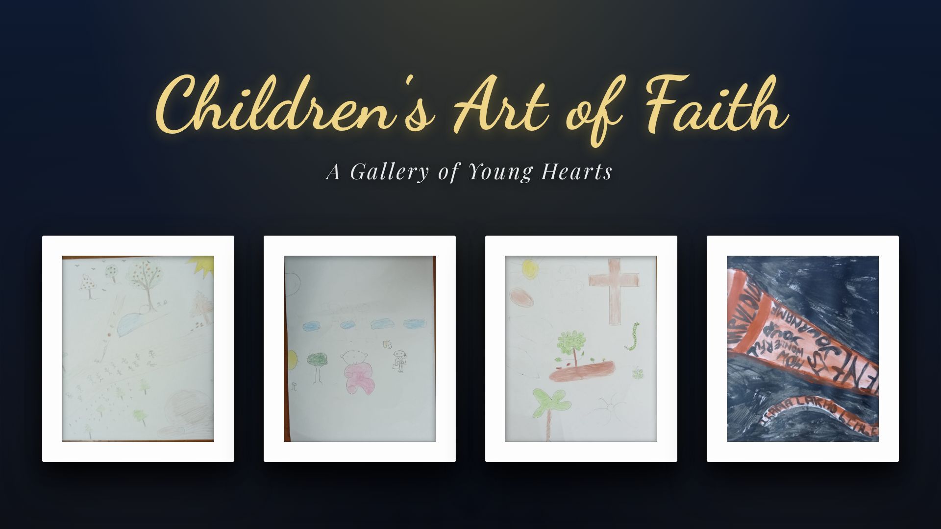 Children's Art of Faith Gallery | Young Hearts Artwork