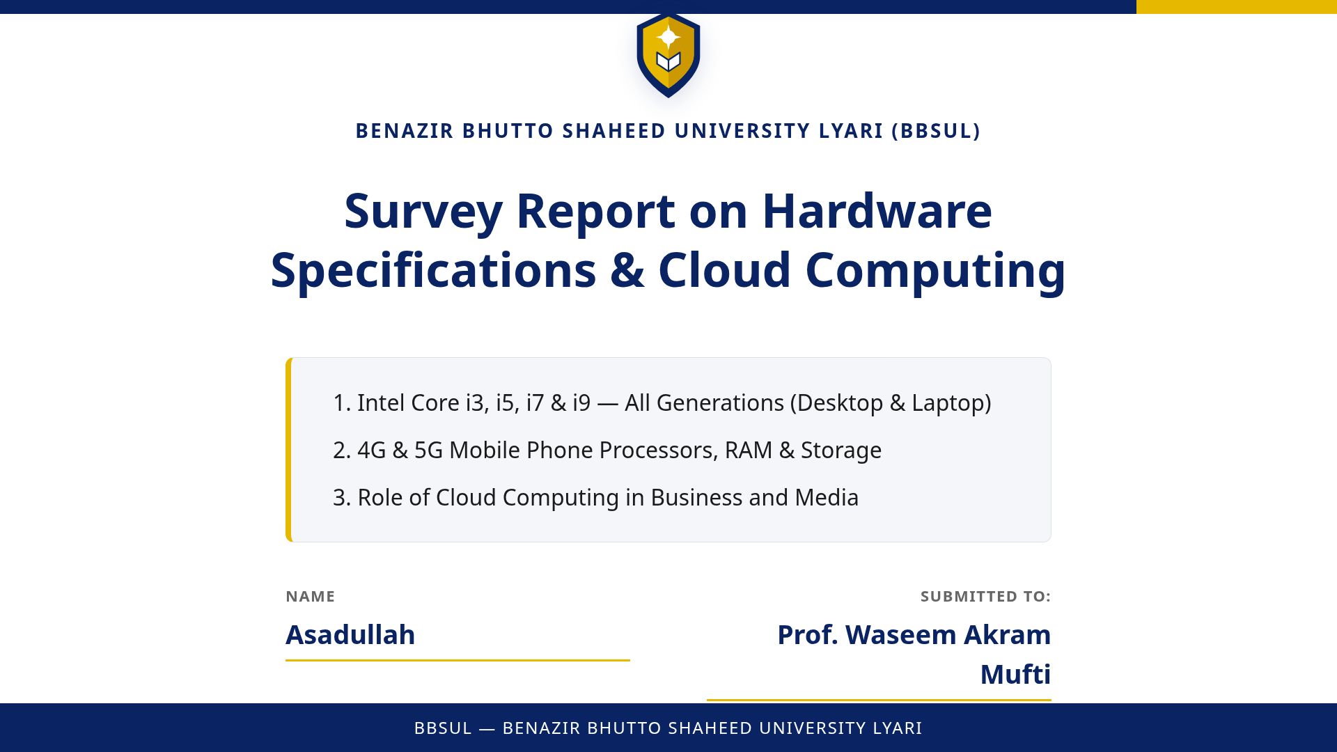 Intel Core Generations & Mobile Processor Specs Guide