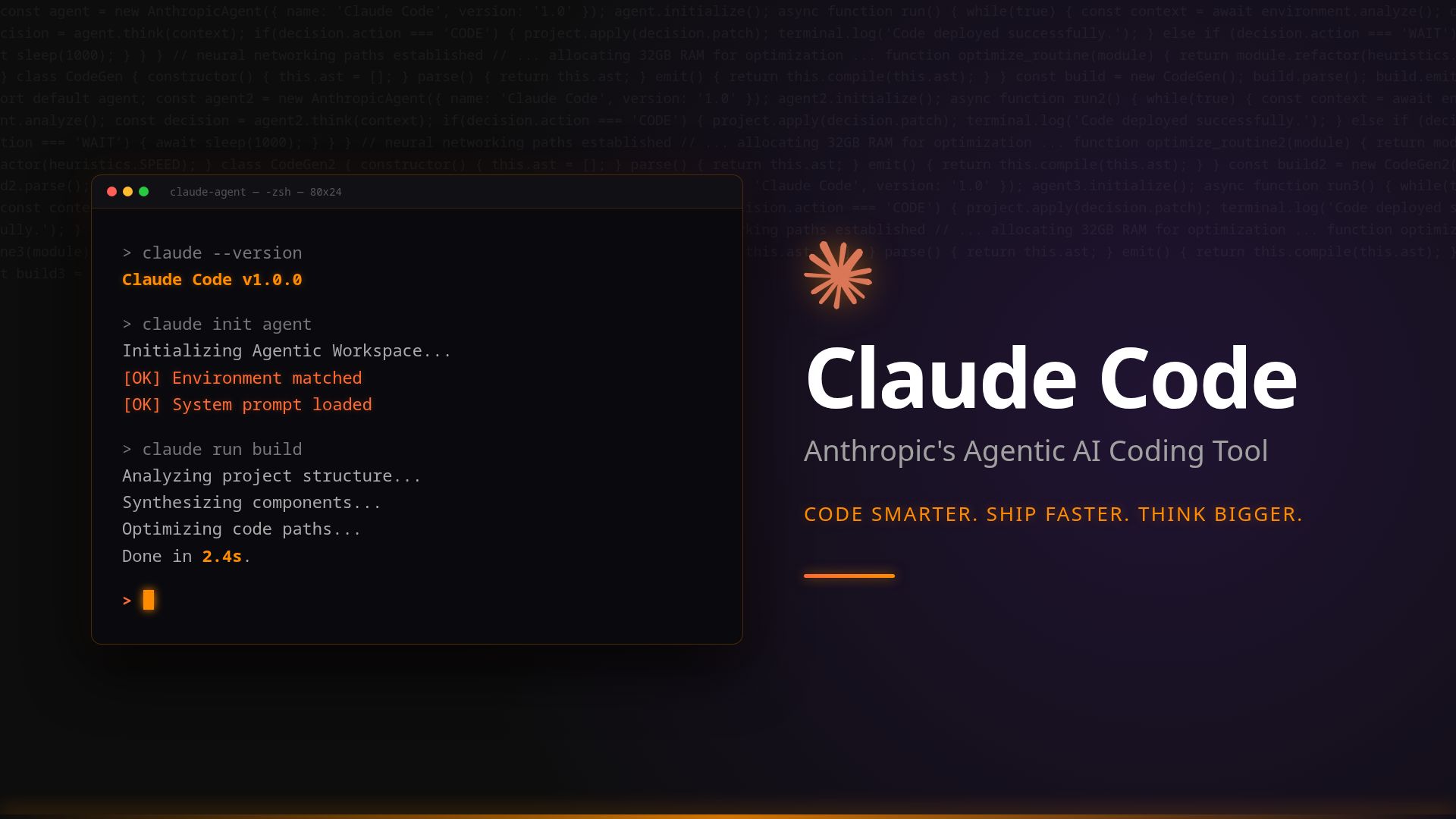 Claude Code: Agentic AI Coding Tool for Your Terminal