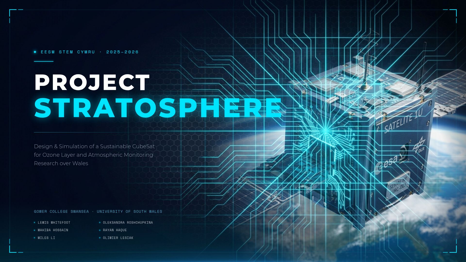Project Stratosphere: Sustainable CubeSat Design & Simulation