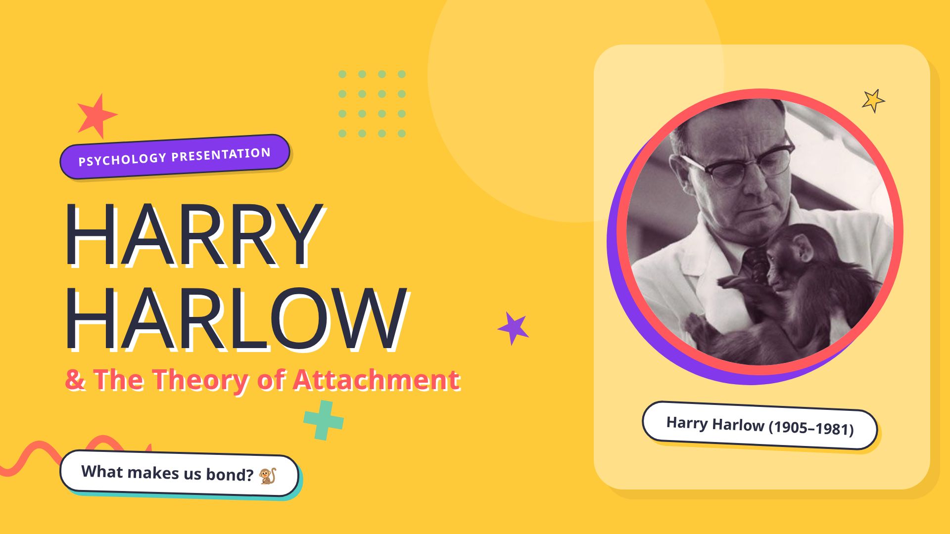 Harry Harlow & Attachment Theory: The Science of Love