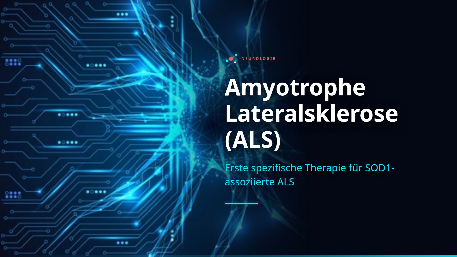 Tofersen: Erste spezifische Therapie für SOD1-ALS
