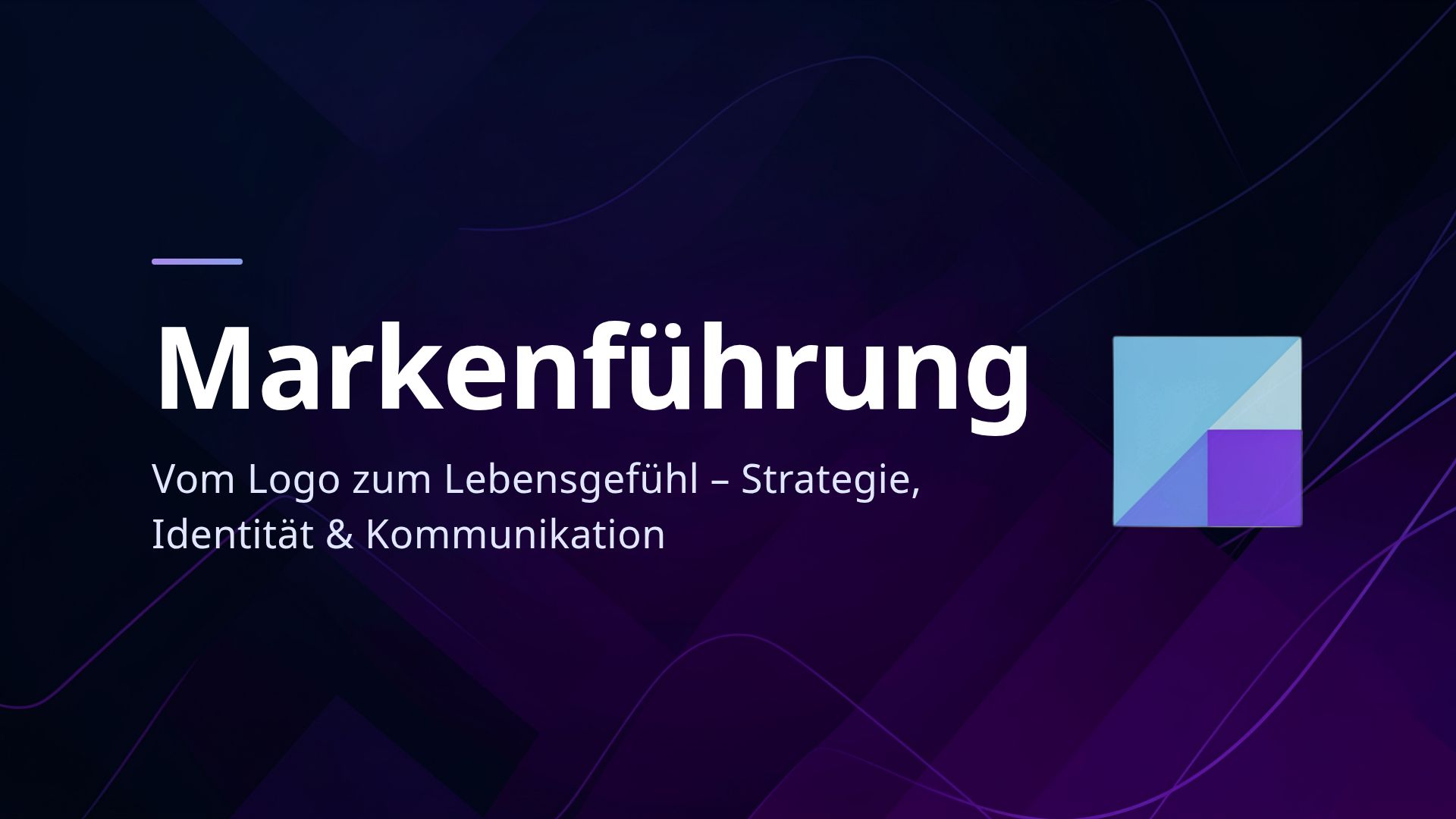 Strategische Markenführung: Von der Identität zum Gefühl