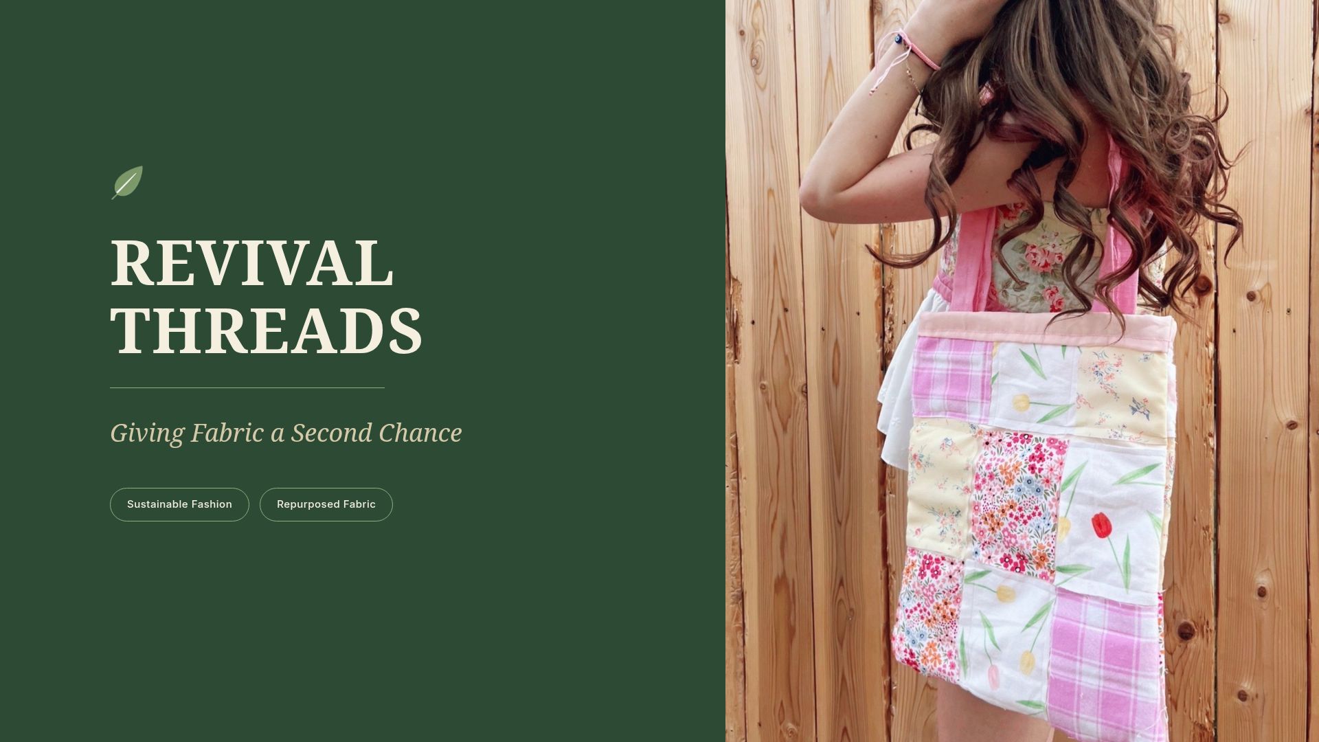 Revival Threads: Sustainable Fashion & Repurposed Fabric