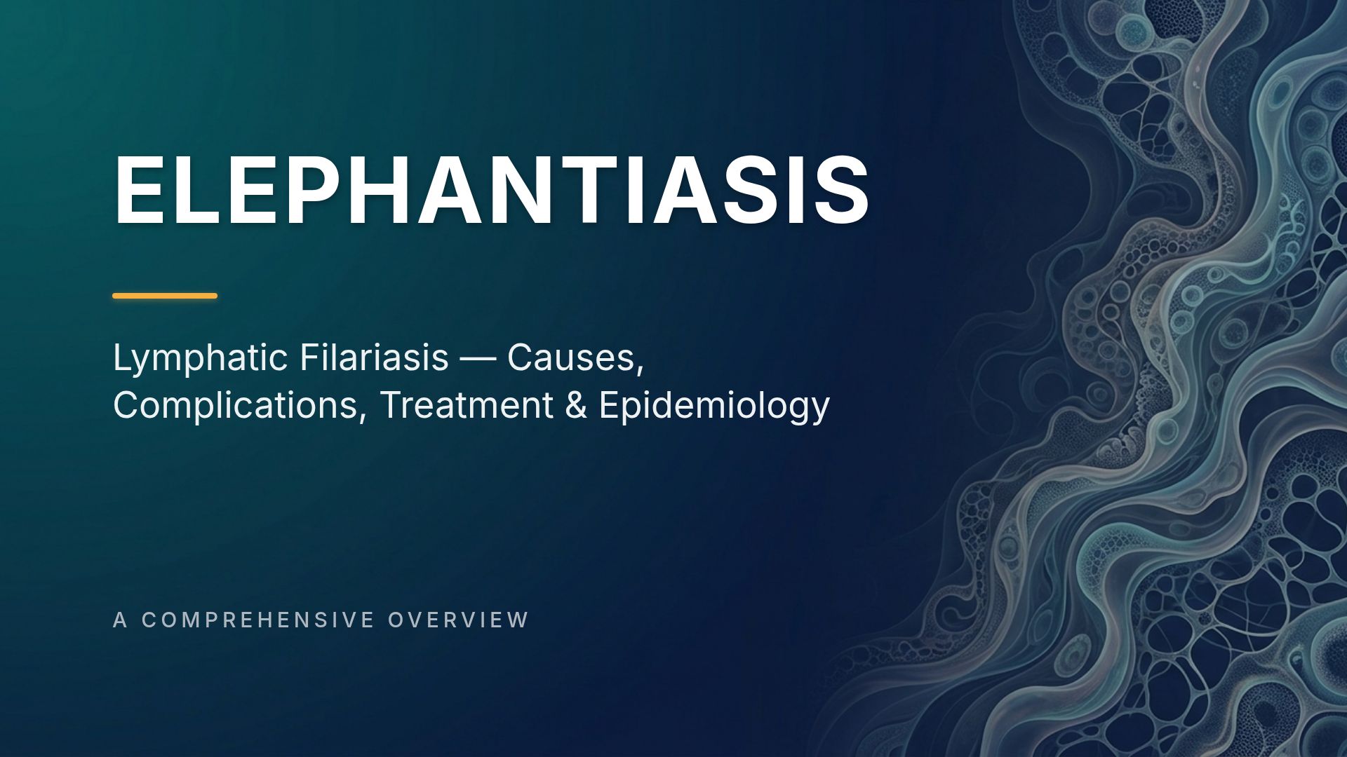 Elephantiasis: Lymphatic Filariasis Causes and Treatments