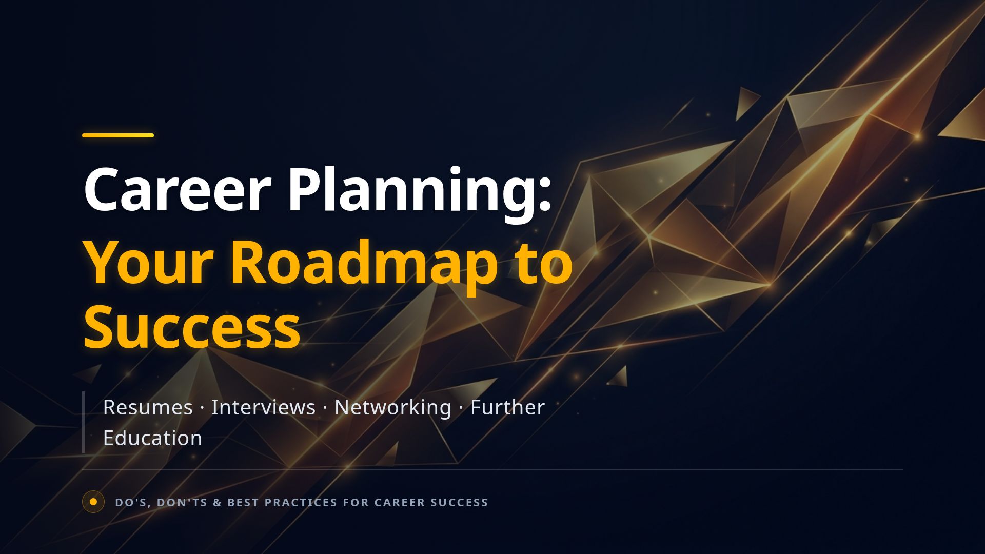 Career Planning Playbook: Roadmap to Professional Success
