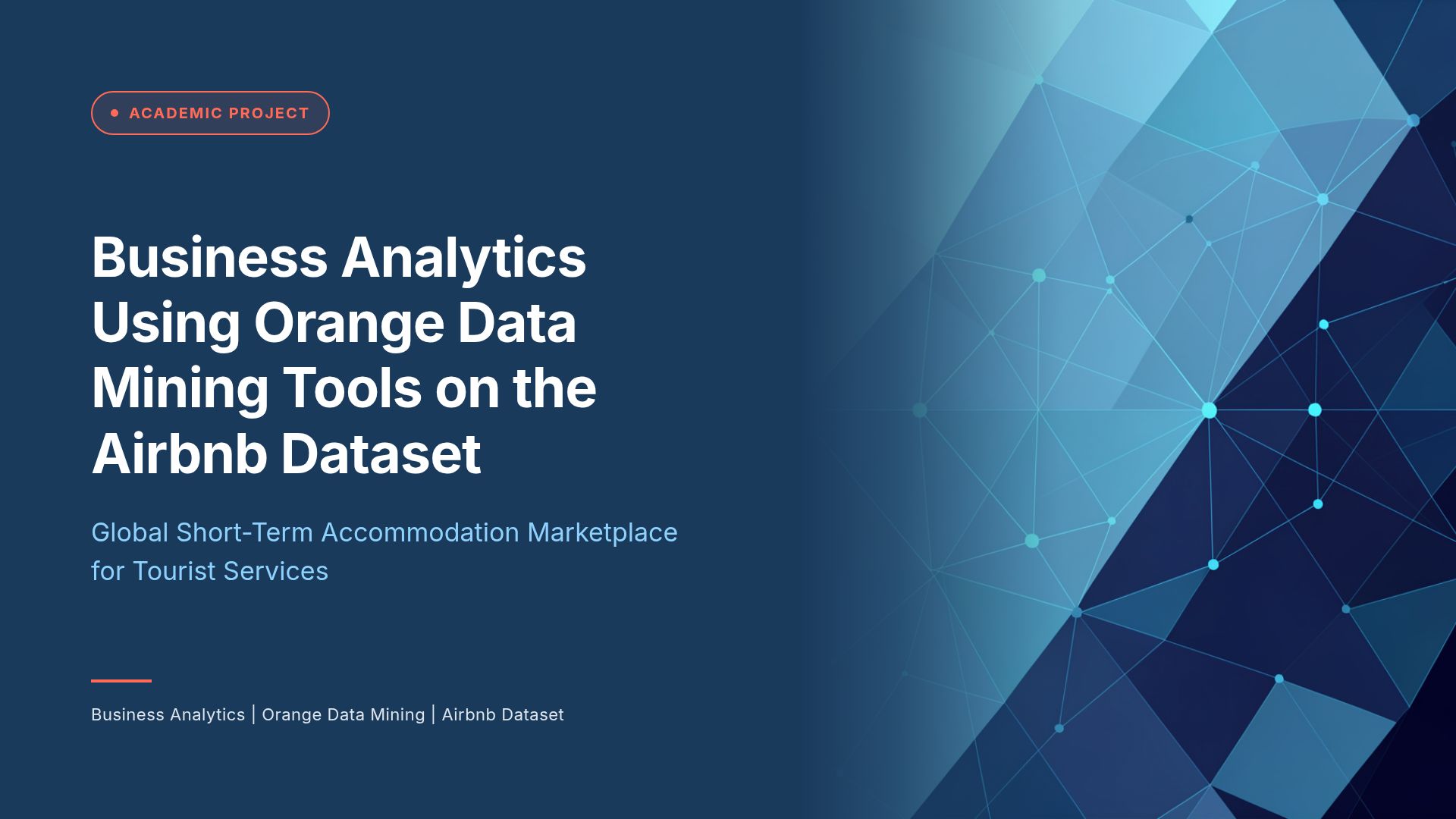 Airbnb Business Analytics: NYC Insights with Orange Data Mining