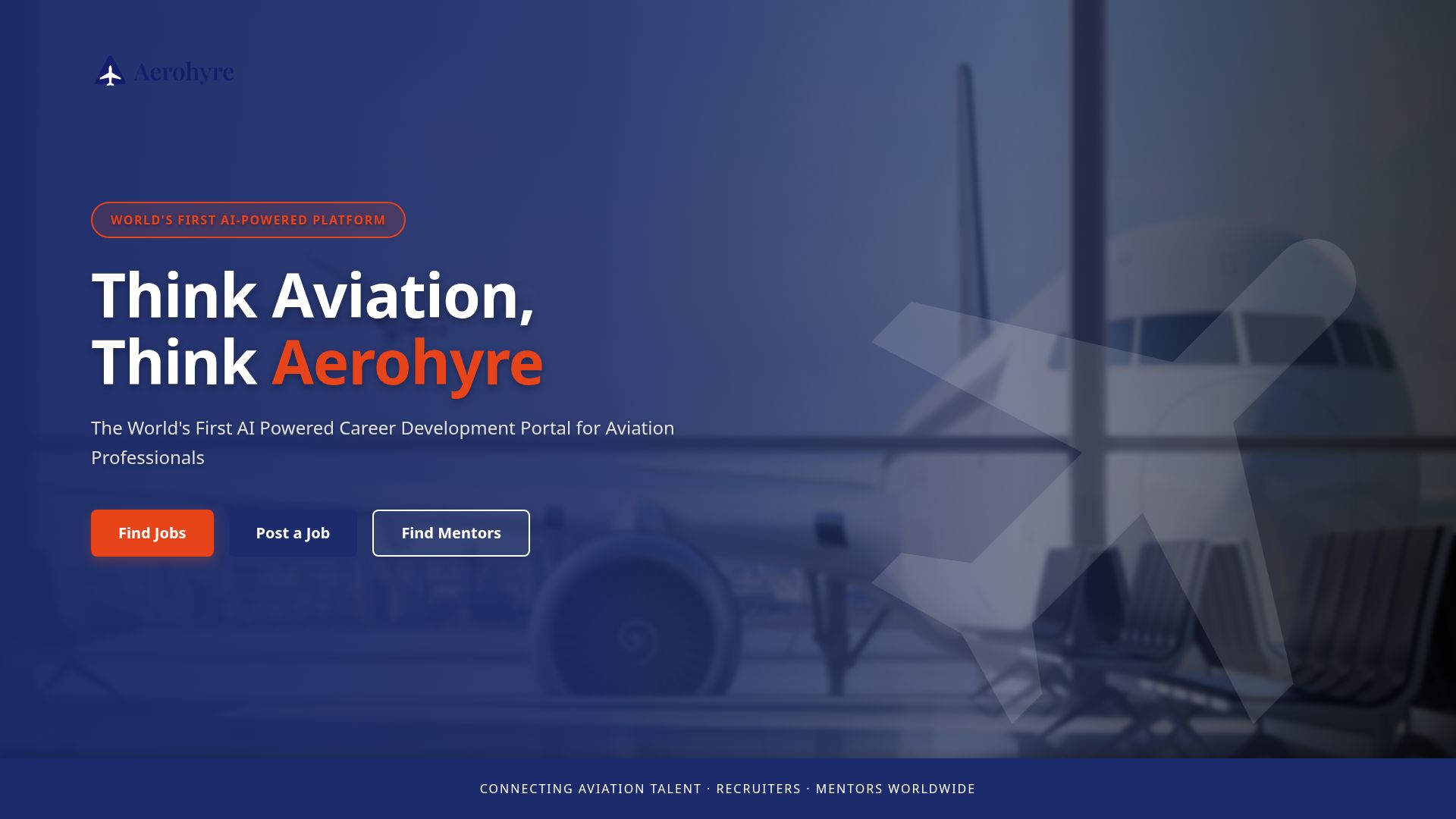Aerohyre: AI-Powered Aviation Career & Hiring Platform