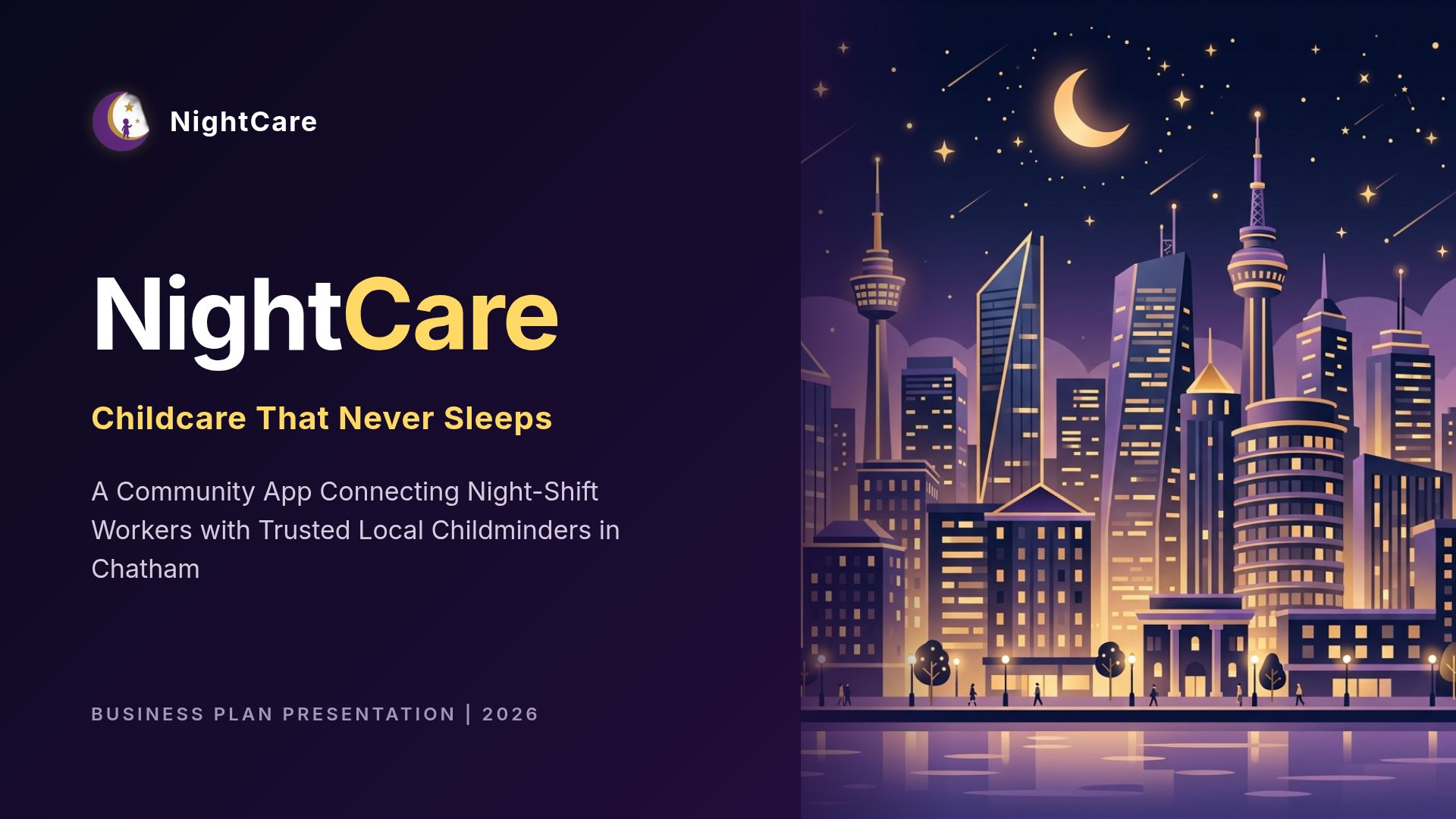 NightCare: Overnight Childcare Business Plan for Startups