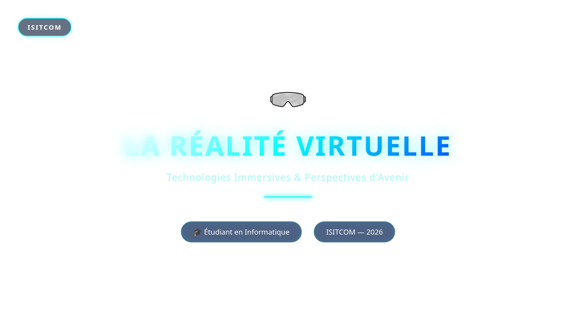 La Réalité Virtuelle : Technologies et Perspectives d'Avenir