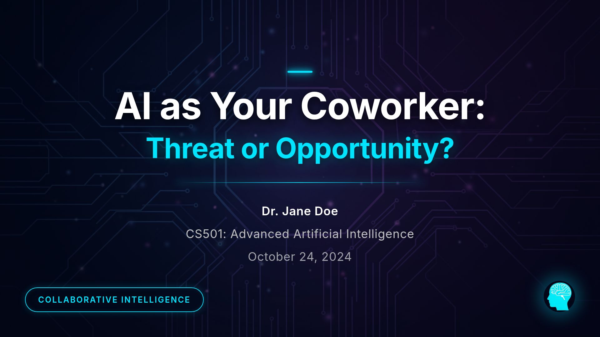AI as Your Coworker: Workplace Threat or Opportunity?