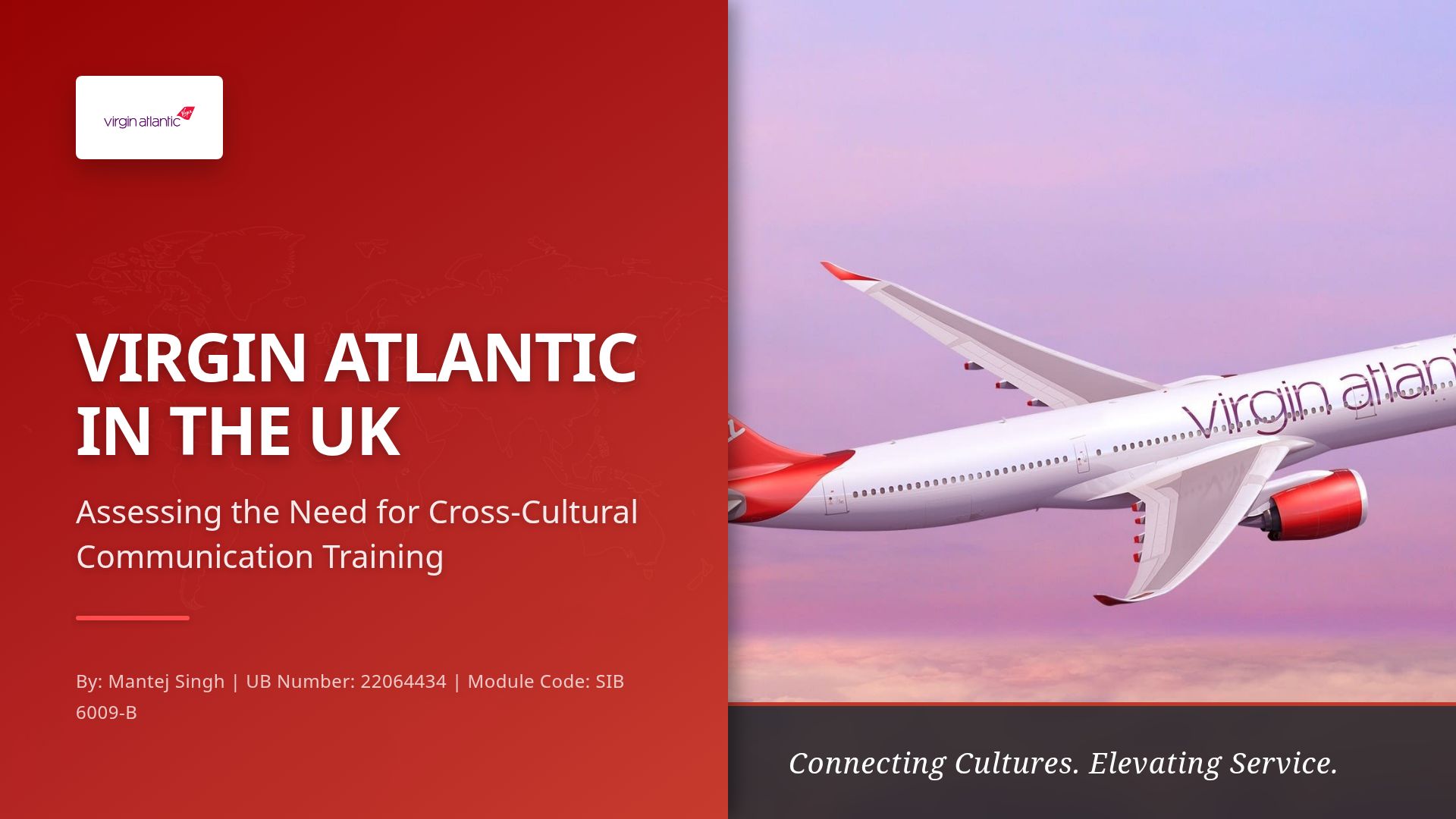 Cross-Cultural Communication Training at Virgin Atlantic