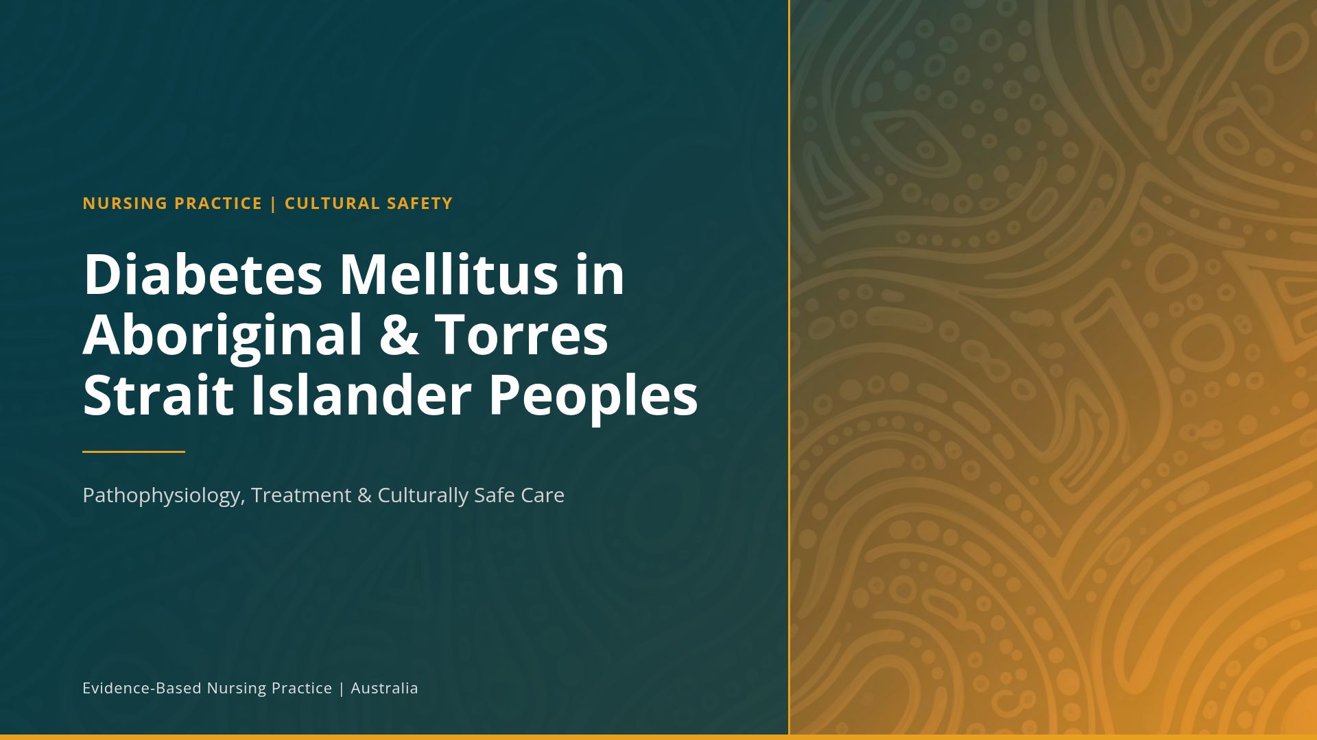 Culturally Safe Diabetes Care for Indigenous Australians