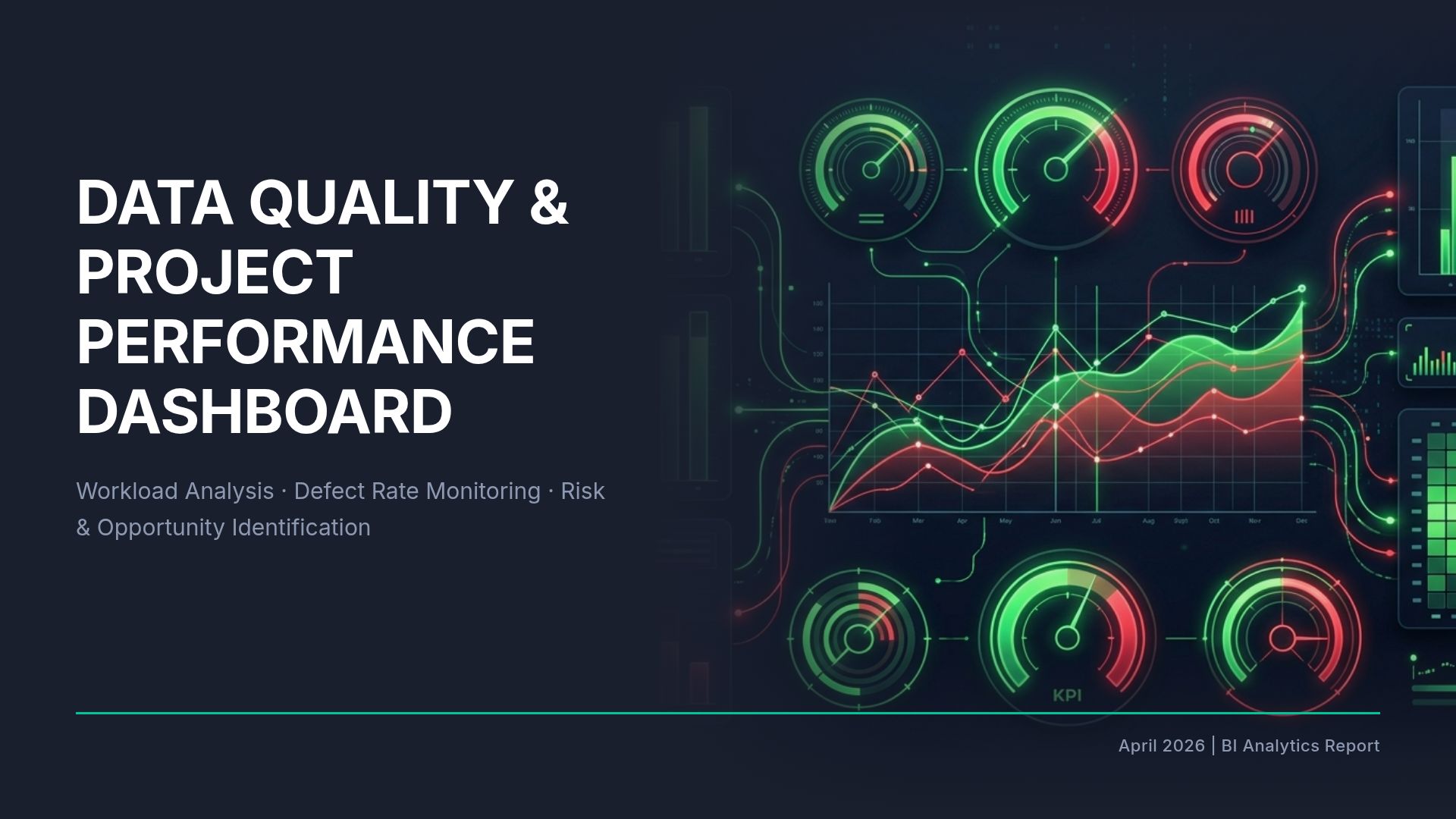 Data Quality & Project Performance Dashboard Report 2026