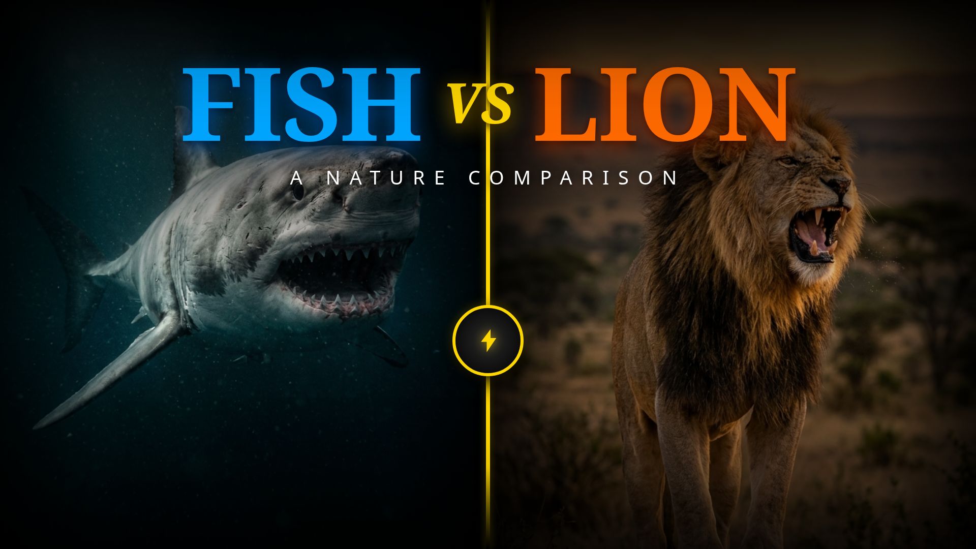 Fish vs Lion: A Nature Comparison and Facts