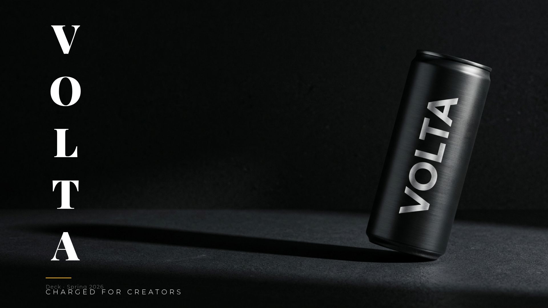 VOLTA Energy: Brand Strategy for the Creator Economy