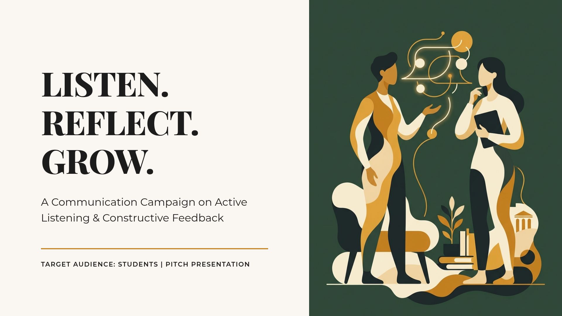 Active Listening & Constructive Feedback Campaign for Students