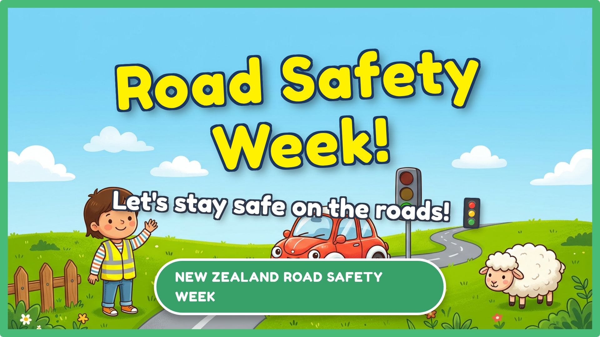 Road Safety Week: Kids Guide to staying Safe on NZ Roads