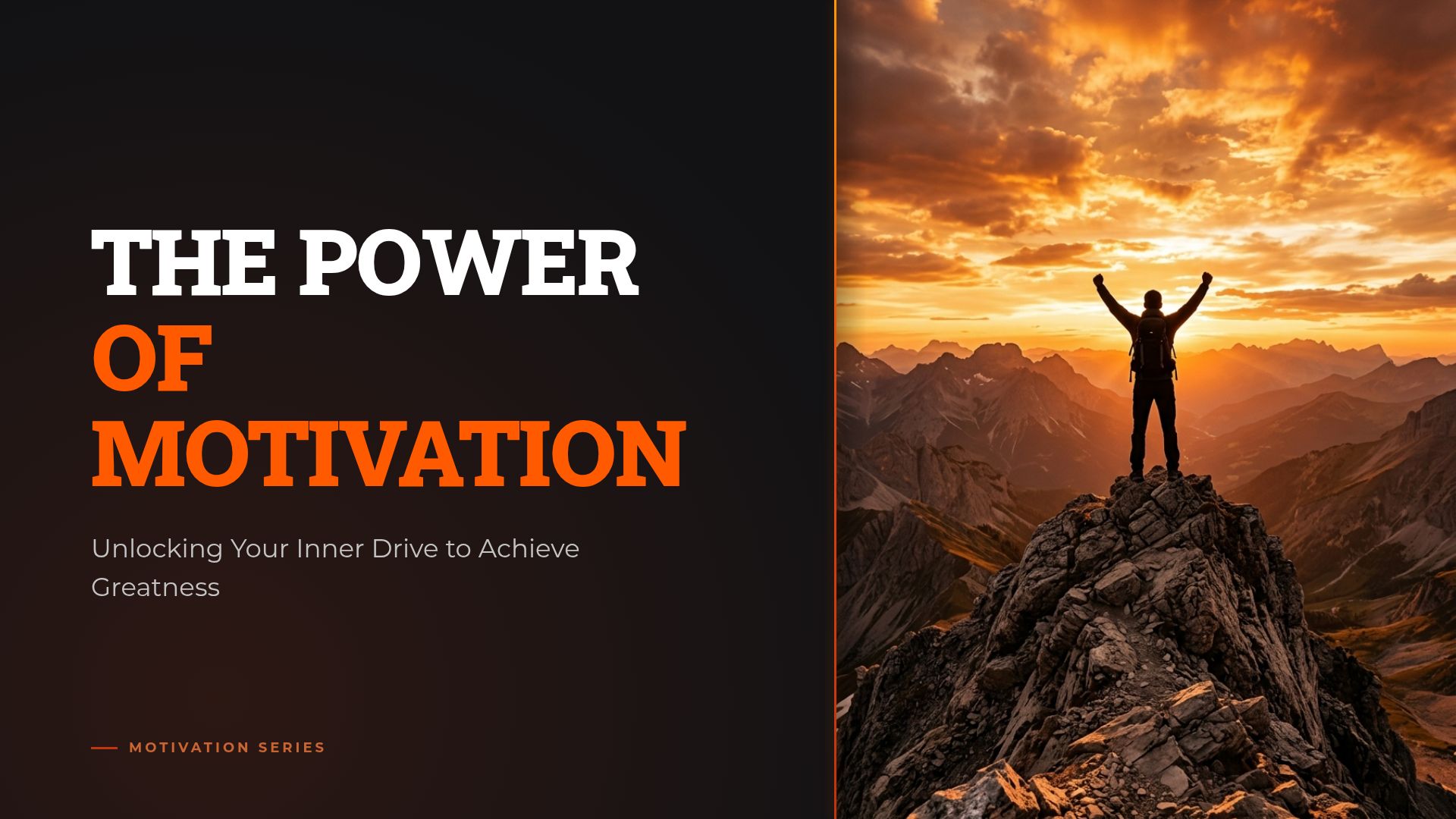 The Power of Motivation: Unlock Inner Drive & Achieve Goals