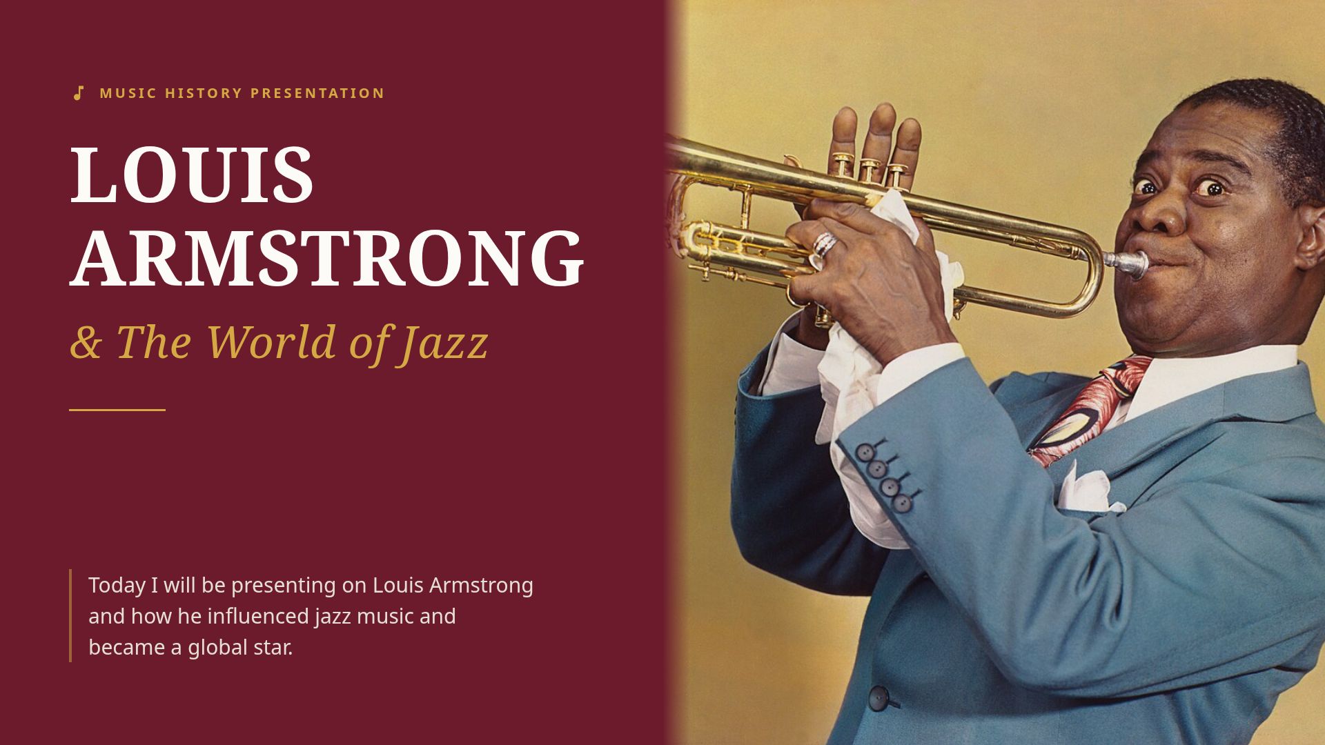Louis Armstrong: The Life and Legacy of a Jazz Icon