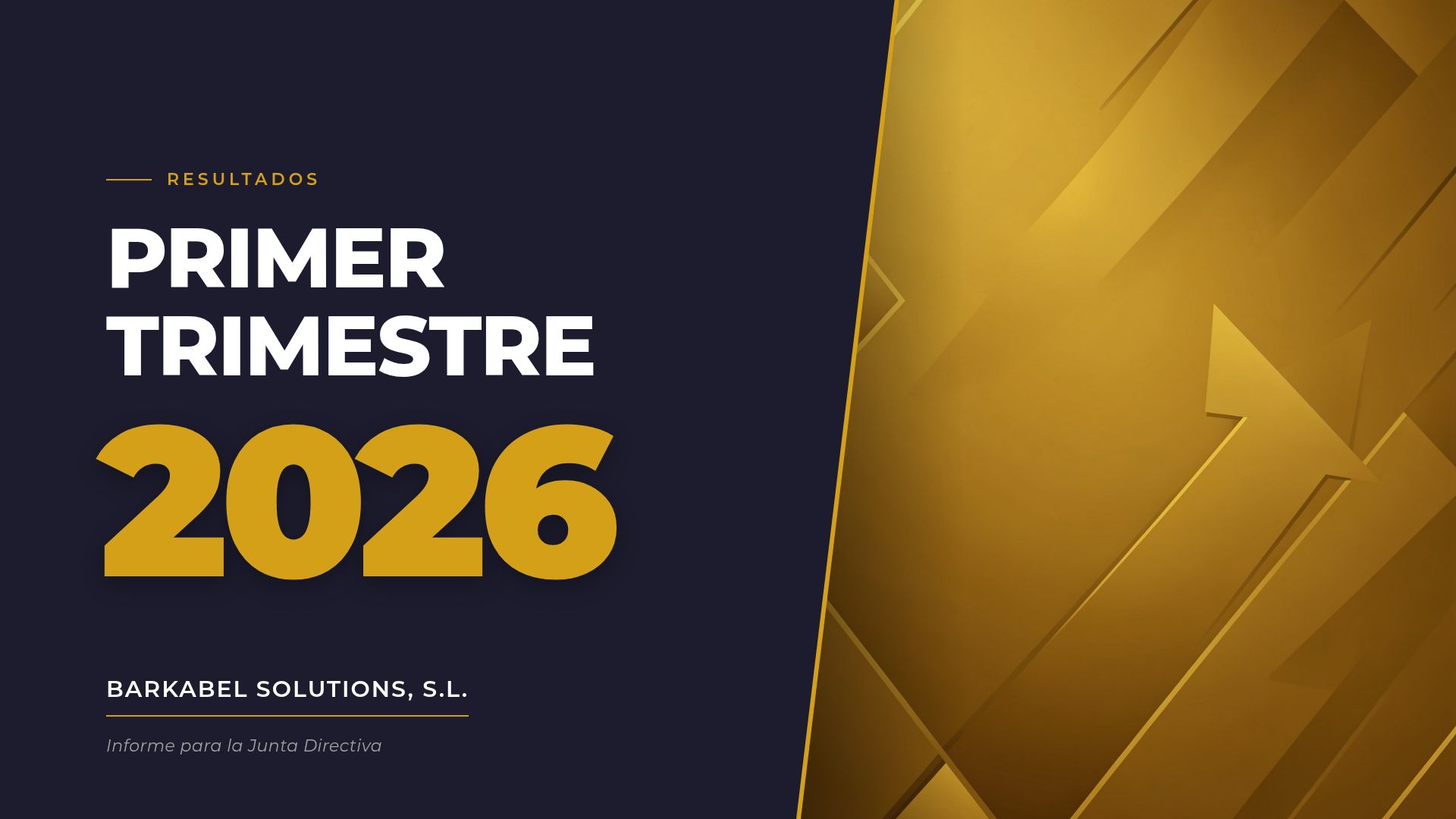 Resultados Q1 2026 — Barkabel Solutions
