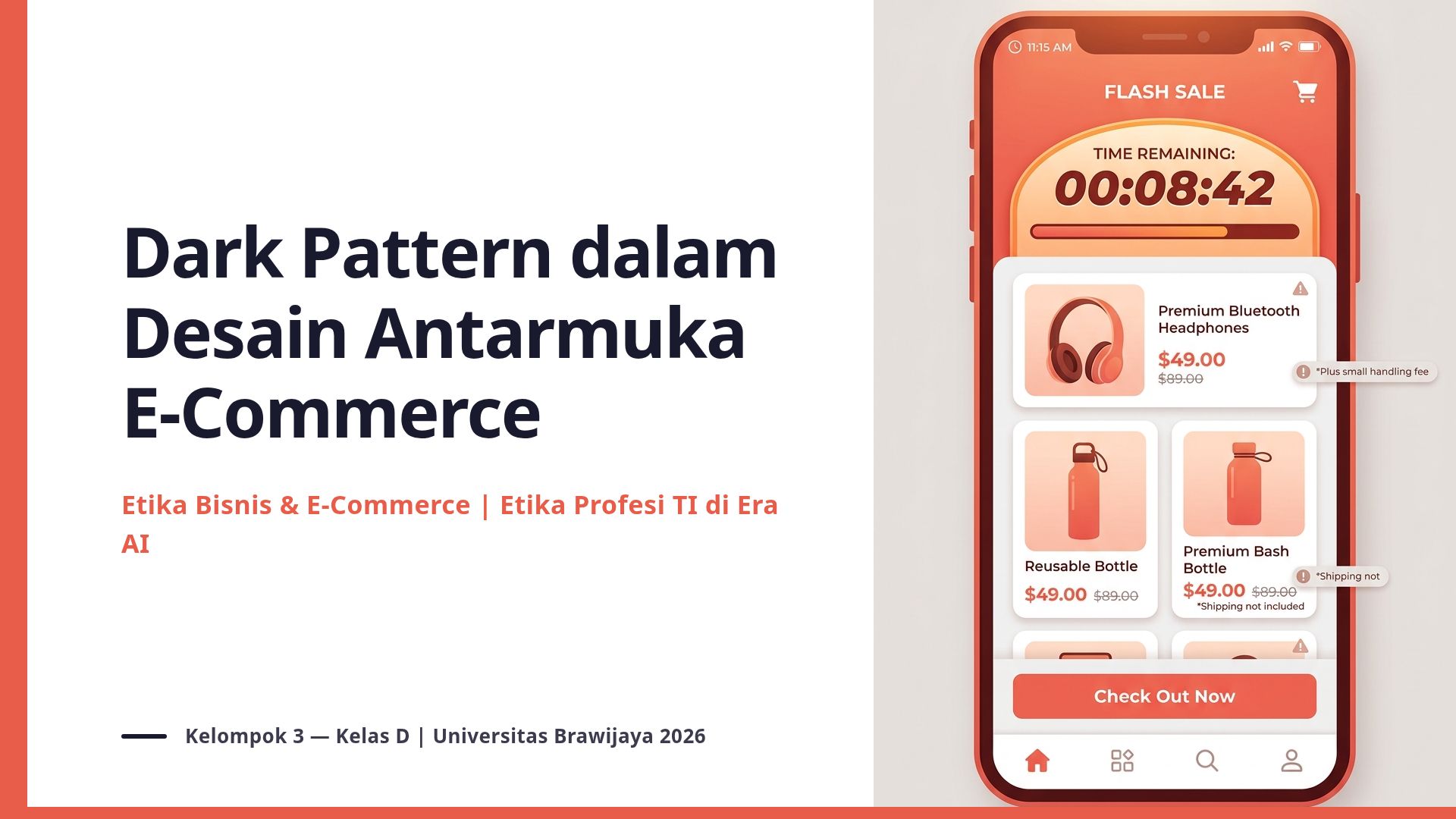 Dark Pattern E-Commerce: Analisis Etika & Profesi TI