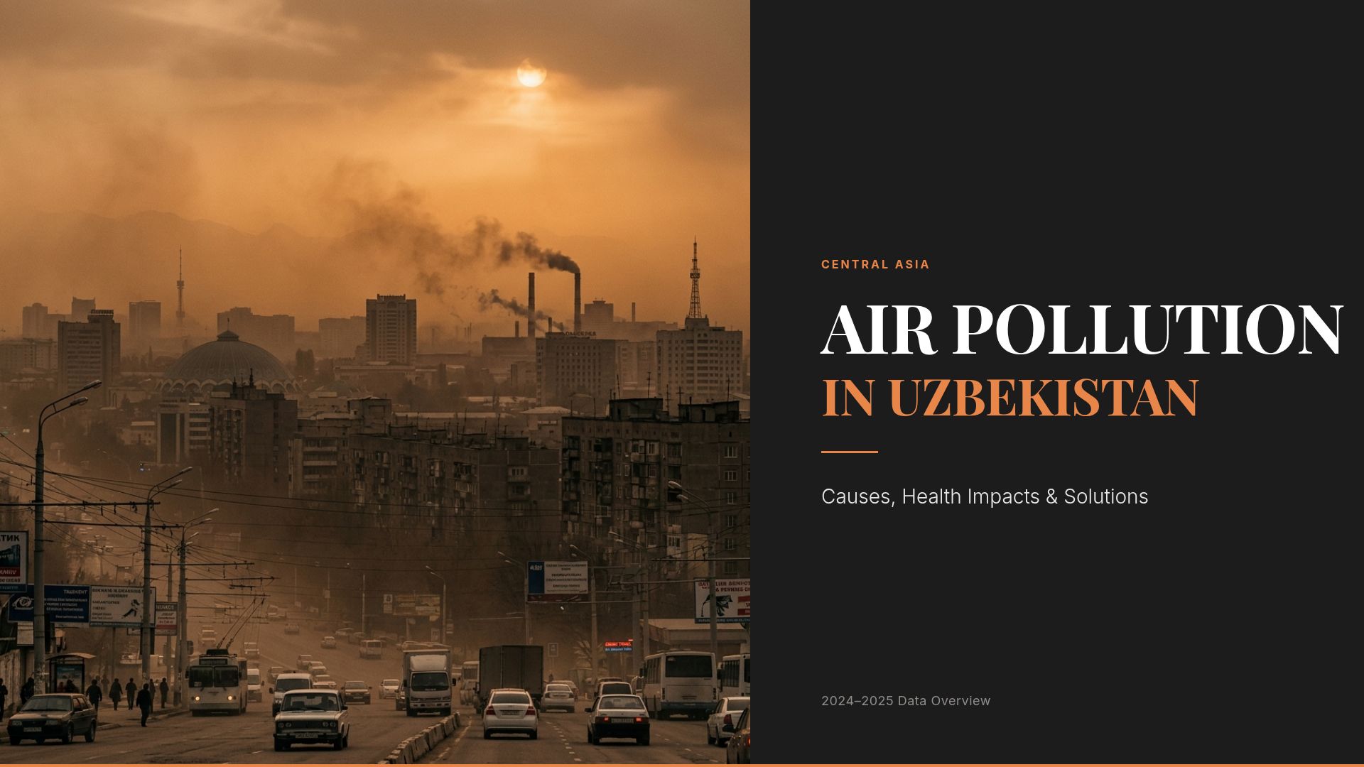 Air Pollution in Uzbekistan: Causes and Solutions 2024