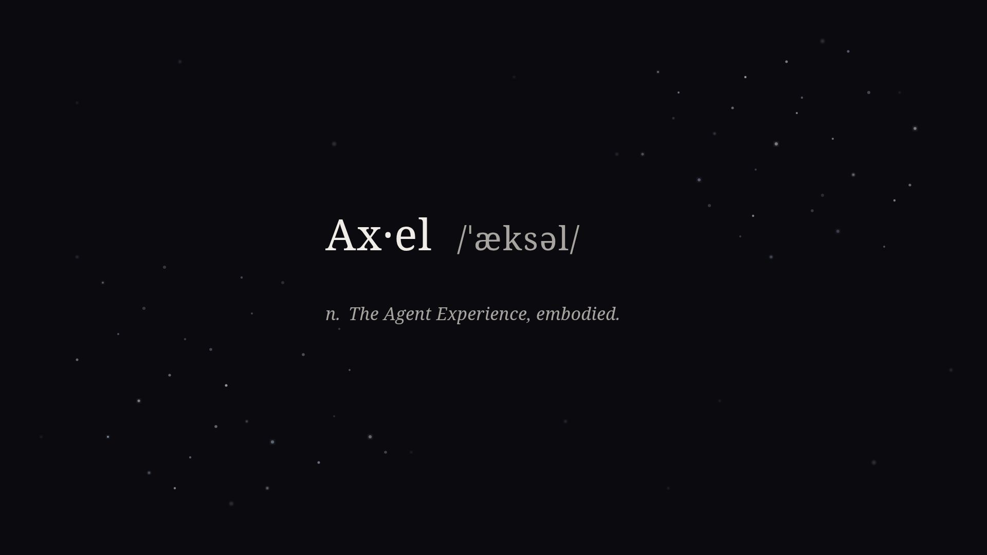 Axel: The Polymorphic AI Agent for Every Device