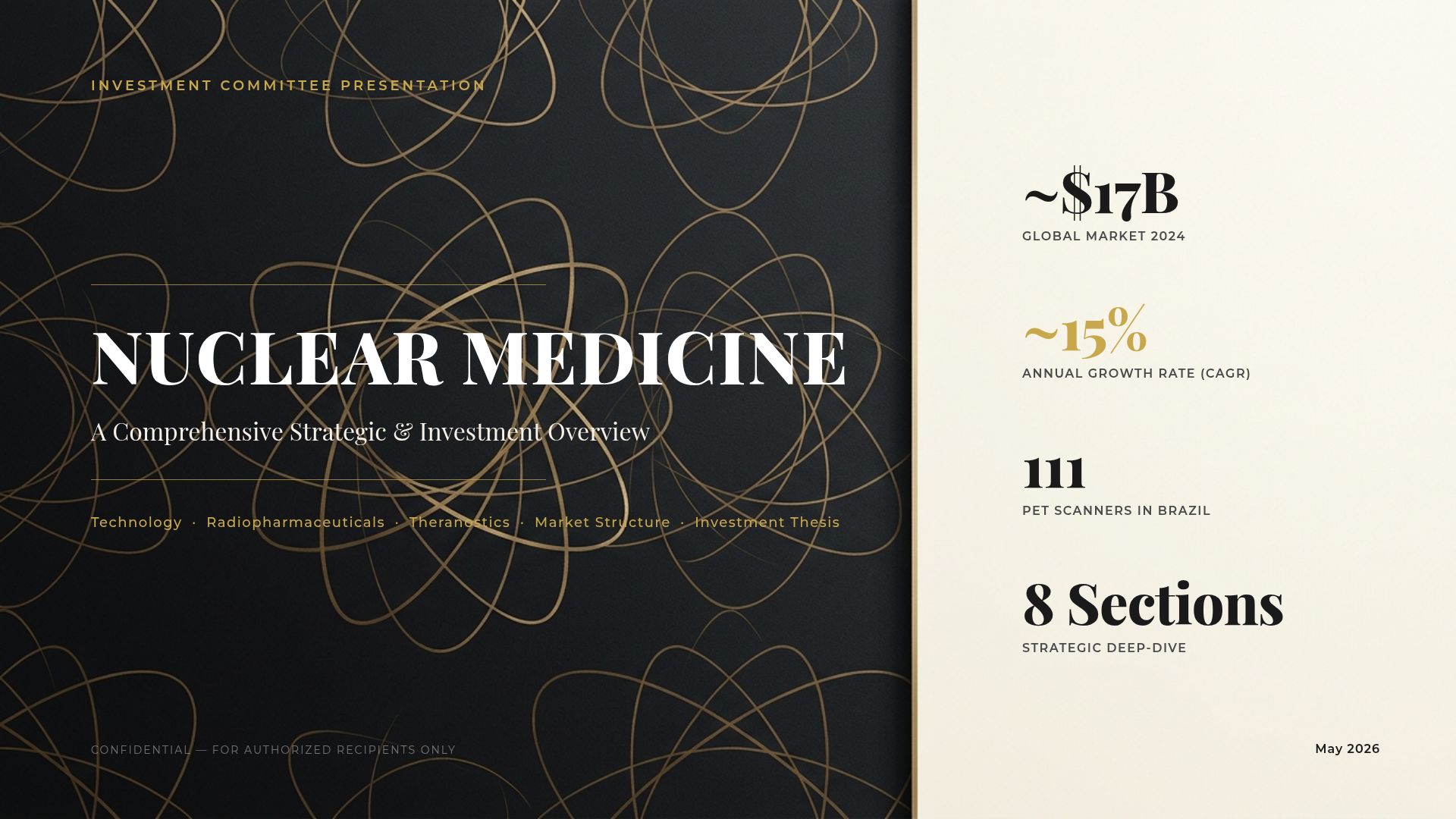 Nuclear Medicine & Radiopharmaceuticals Investment Thesis