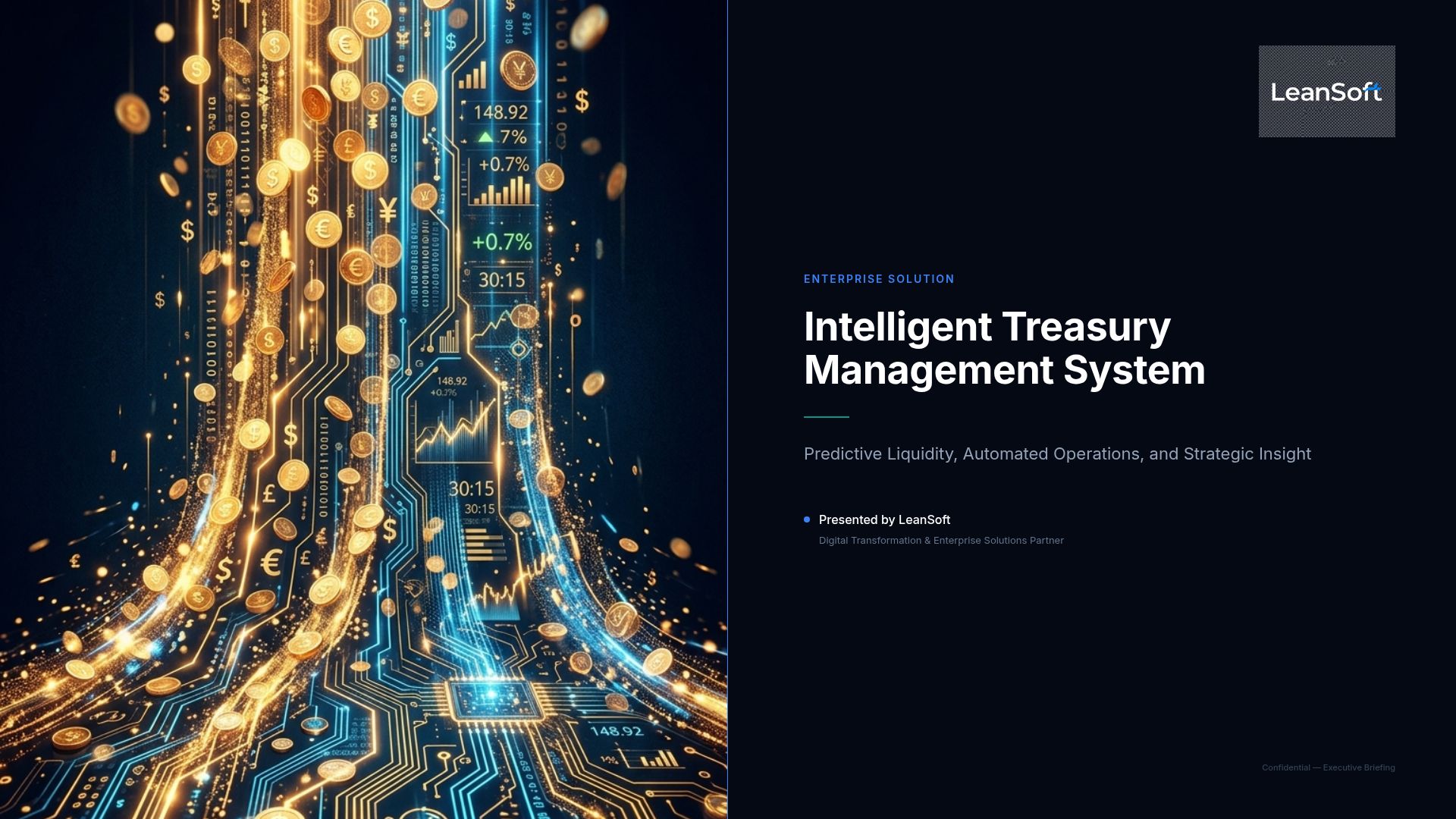 AI-Powered Treasury Management & Predictive Liquidity