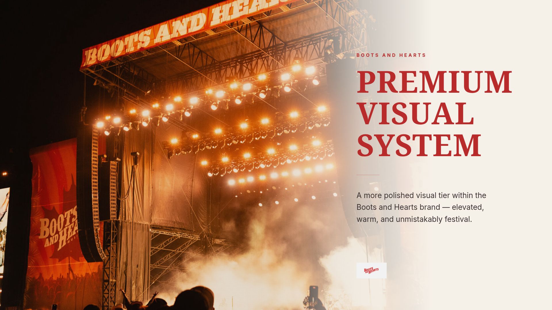 Boots and Hearts Premium Visual System & Brand Guide