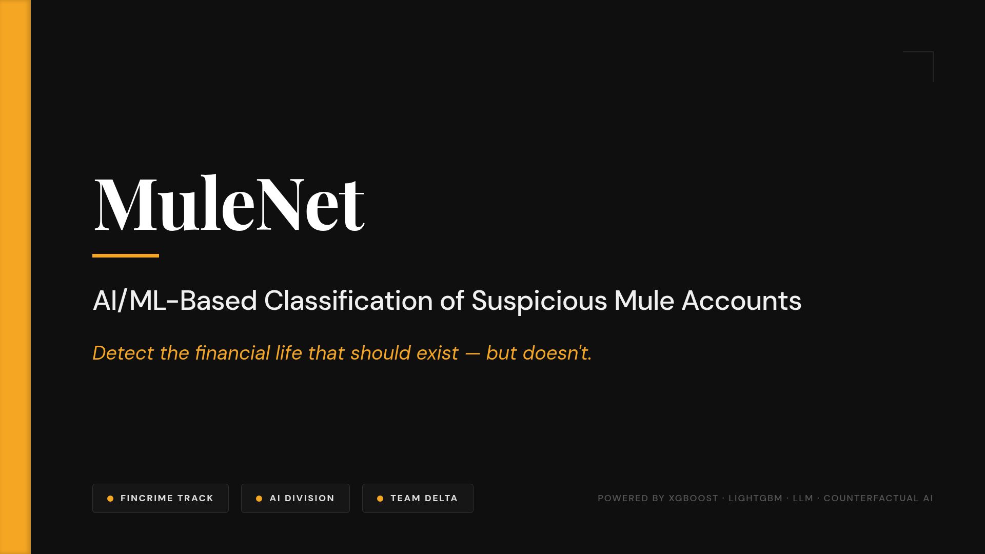 MuleNet: Identifying Suspicious Financial Mule Accounts with AI