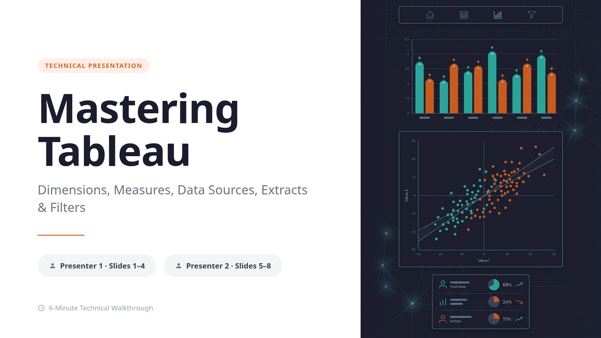 Mastering Tableau: Dimensions, Measures, and Filters