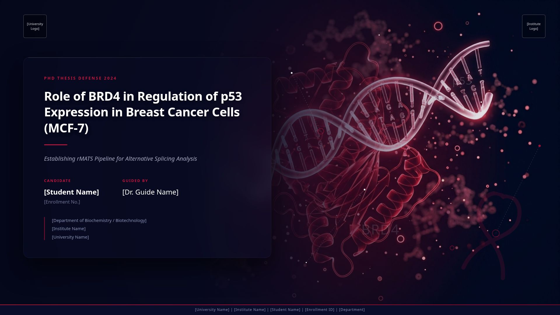 BRD4 Regulation of p53 in MCF-7 Breast Cancer Cells Study