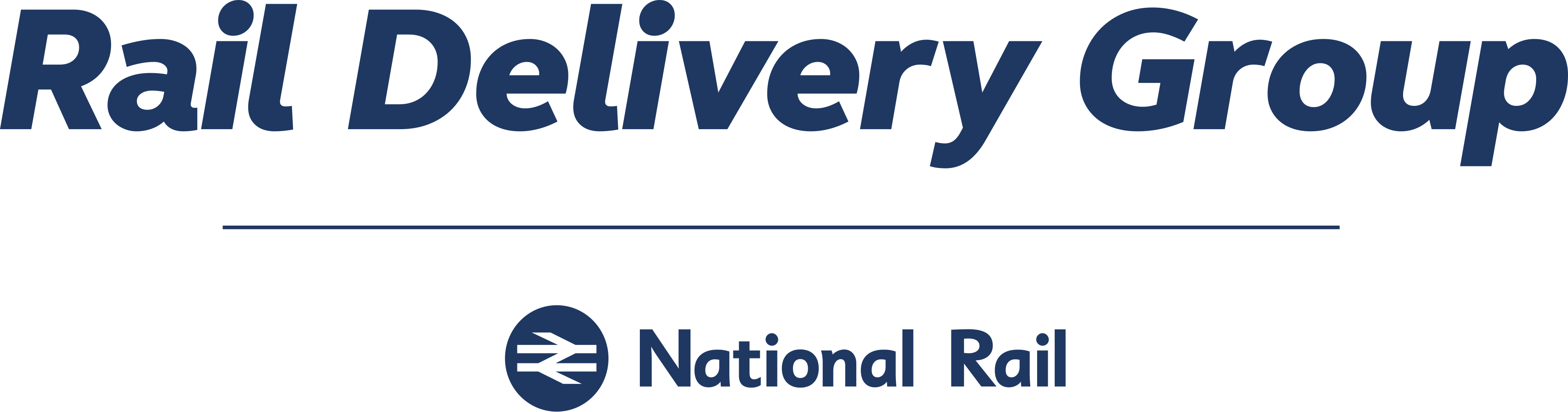 Logos of Rail Delivery Group, ASP