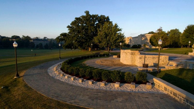 Virginia Tech April 16 memorial stones, somber tribute