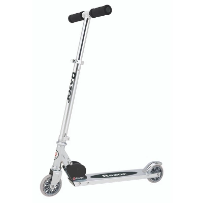 Razor kick scooter silver version 2000s landscape