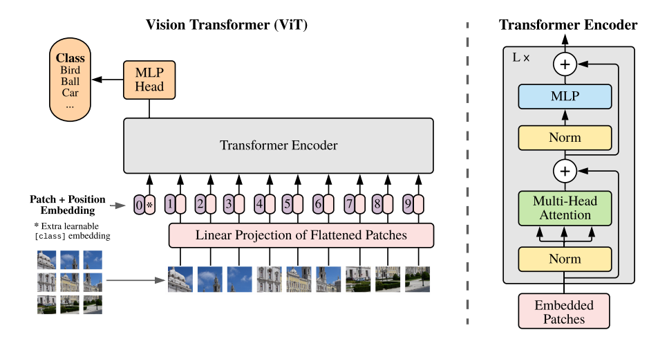 ViT Architecture Diagram