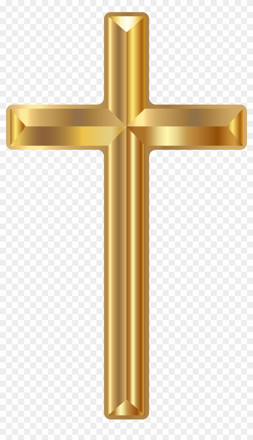 Gold cross