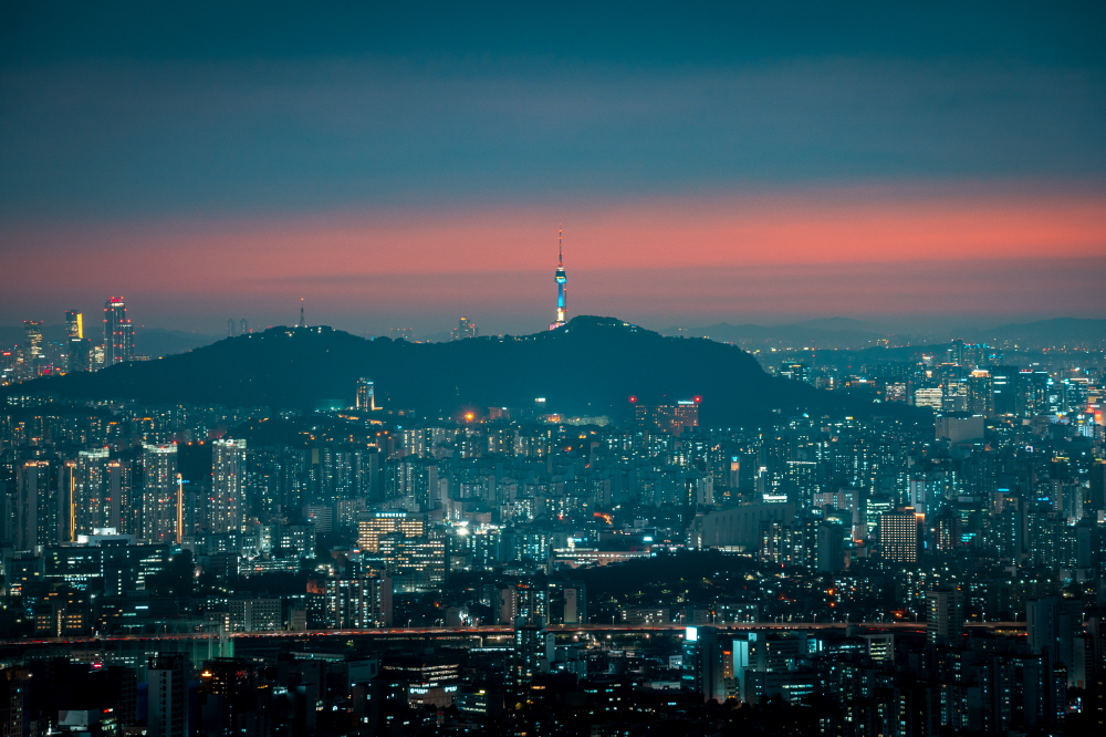 Seoul panoramic view