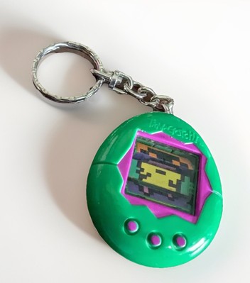 original Tamagotchi pet keychain 1990s