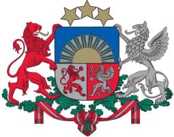 Latvijas ģerbonis transparent background