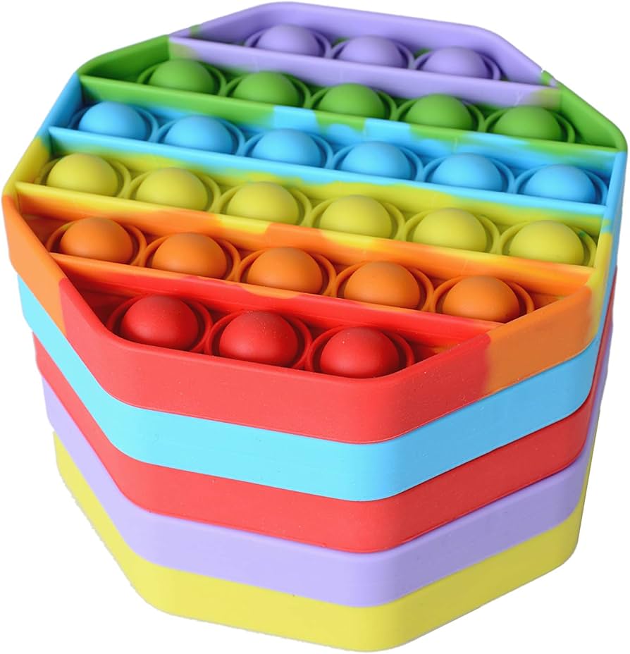 Colorful Pop It sensory toy